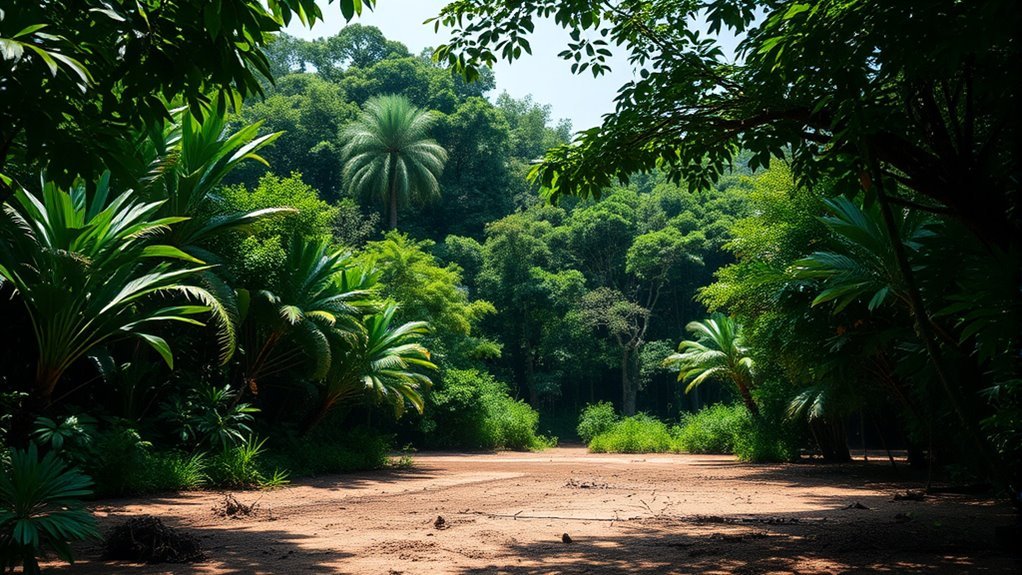 ecosystem disruption from rainfall