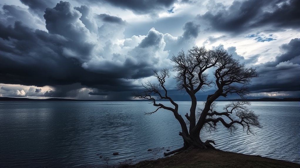 impending squall warning signs
