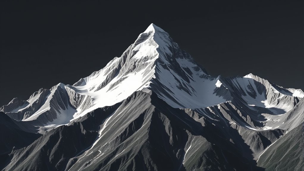 mountain elevation and temperature