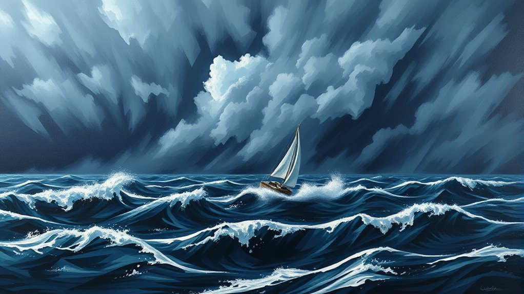 navigating squalls safely at sea