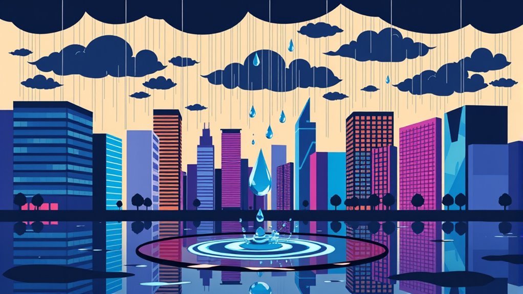How Rain Squalls Lead to Flash Floods in Urban and Rural Areas