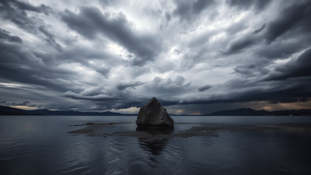 signs of approaching storm