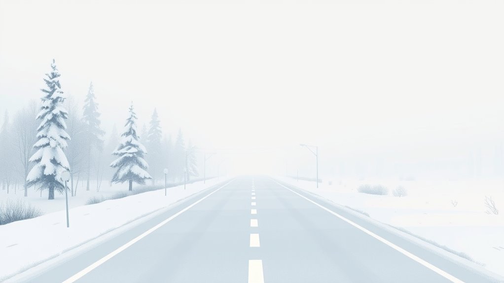 Whiteout Conditions and Road Hazards During Intense Snow Squalls