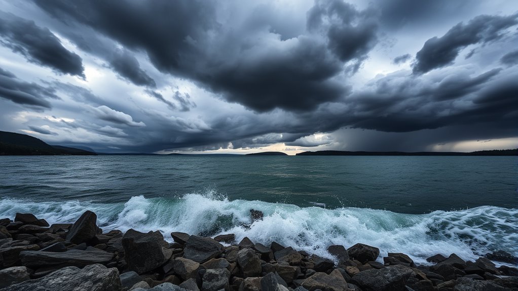 squalls approaching faster than expected
