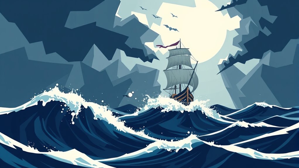 The Role of Squalls in Maritime Legends and Folklore Around the World