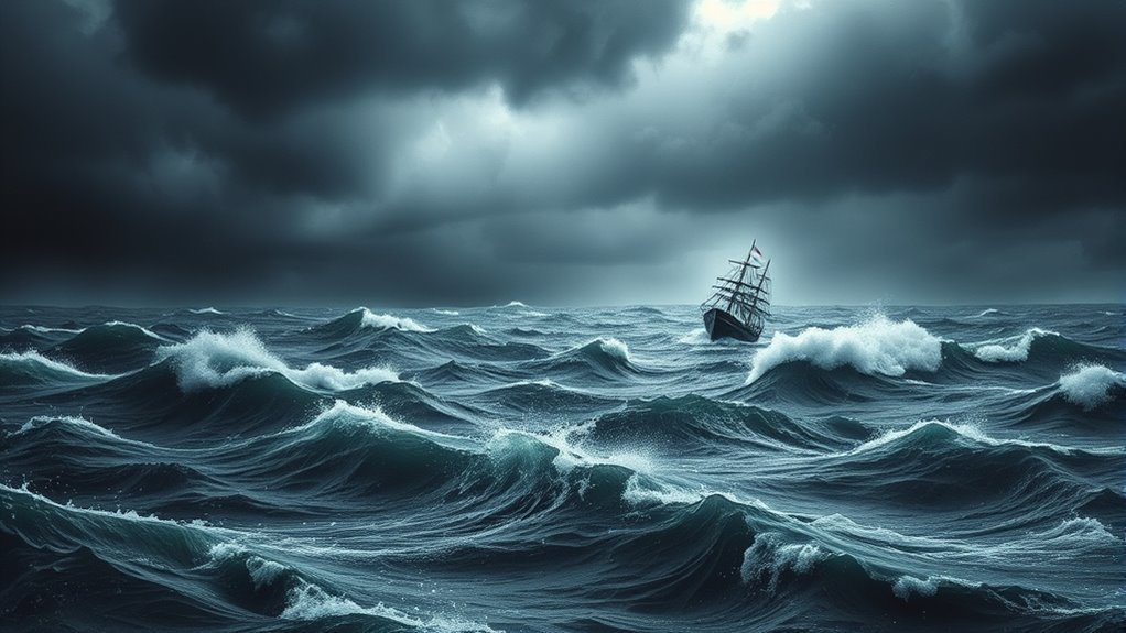 squalls symbolize turmoil and change