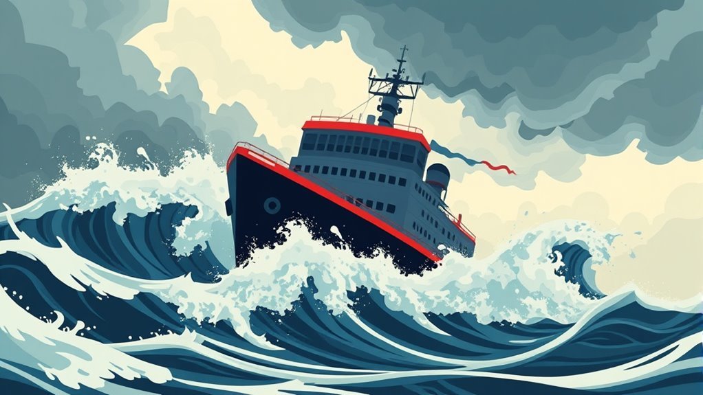 Sudden Squalls at Sea and Their Impact on Ocean Travel