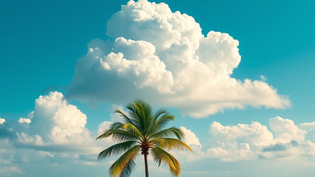 warm humid tropical storms